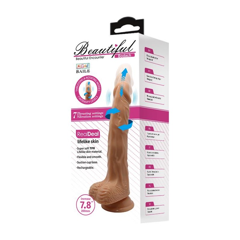 BAILE - Bodach, 7 vibration functions 7 thrusting settings 7 rotation functions